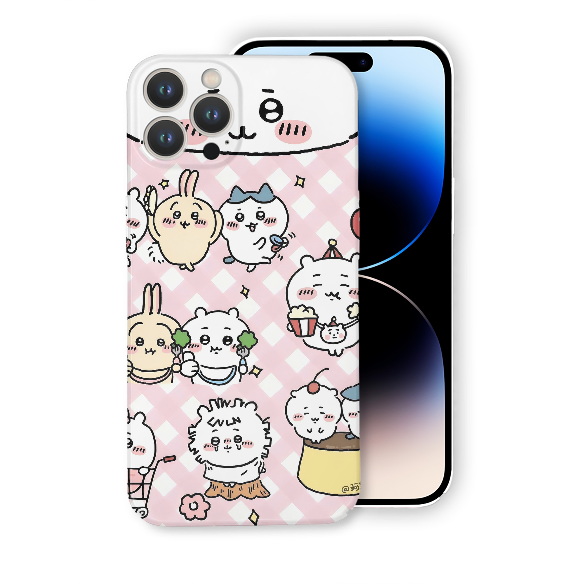 （画像用） ちいかわ Chii-kawa 【iPhone 14シリーズ対応】ハードケース